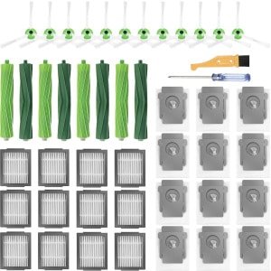 Vervangende onderdelen Geschikt voor robotstofzuigers Geschikt voor IRobot Roomba-serie I7 I7+ E5 E6 Kit