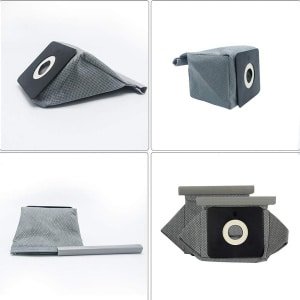 geschikt voor 2-pack stofzuigerzakken- anti-allergeenfilter- langdurig hoge zuigkracht- luchtzuiverend uitlaatfilter- 50% langere levensduur- geschikt voor Haier ZW1200-201 ZW1000-6/7/8--voor robotstofzuiger - Vervangingsonderdelen