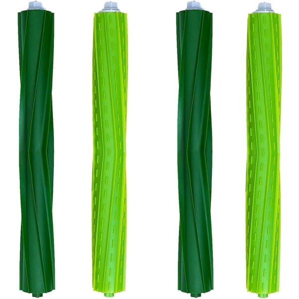 geschikt voor Vervangende roterende borstel met 4 onderdelen voor de Roomba S-serie S9 (9150)- S9+ en S9 Plus (9550) stofzuigers--voor robotstofzuiger - Vervangingsonderdelen