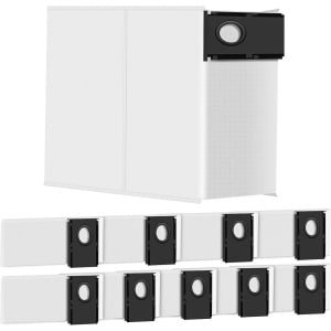 10 stuks stofzakken - geschikt voor Eureka J15 Pro - J15 Pro Ultra & Media V15 Pro robotstofzuiger - 3L Grote Capaciteit - Vervangende Stofzak