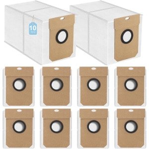 10 stuks stofzuigerzakken - geschikt voor Conga 11090 Cecotec & Haier H11 - JH68U1 & VIOMI Alpha 3 Pro - voor robotstofzuigers