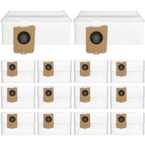 14 stuks vervangende stofzakken - geschikt voor Narwal Flow - Freo X10 Pro - Freo Z Ultra - Freo Z 10 robotstofzuiger - Reserveonderdelen en accessoires - wegwerpstofzakken