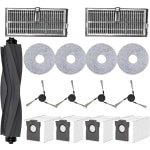 15-delige accessoireset - geschikt voor MOVA P10 Pro Ultra - P10 Ultra - Dreame L40 Ultra - X40 Ultra - X40 Master robotstofzuigers