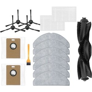16stuks vervangende accessoires - geschikt voor Tapo RV30 Max - RV30 Max Plus - RV20 Max - RV20 Max Plus robotstofzuiger