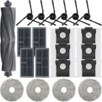 21 stucks Accessoires Geschikt voor Dreame X40 Ultra/L40 Ultra Robotstofzuiger