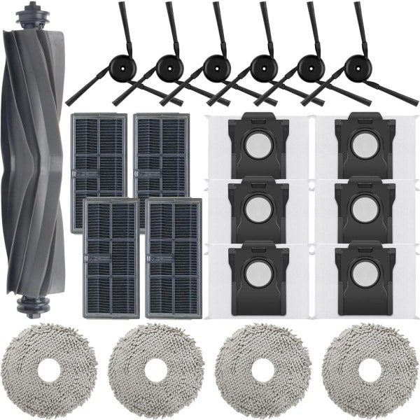 21 stucks Accessoires Geschikt voor Dreame X40 Ultra/L40 Ultra Robotstofzuiger