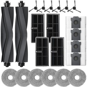 22-delige accessoireset - geschikt voor MOVA P10 Pro Ultra - P10 Ultra - Dreame L40 Ultra - X40 Ultra - X40 Master robotstofzuigers