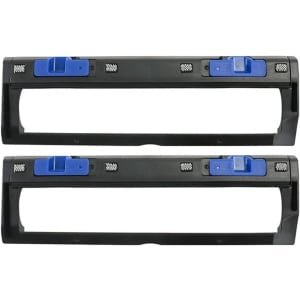 2x Hoofdborstelafdekking geschikt voor ECOVACS X5 PRO - X5 Max - X5 Pro Ultra - X5 Pro Plus - X2S robotstofzuiger - vervangend onderdeel