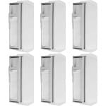 6-pack vervangende stofzakken - geschikt voor Narwal Freo X plus robotstofzuiger - 184*40mm - wit