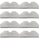 8 stuks Dweilpad - geschikt voor Narwal Freo X Plus robotstofzuiger - wasbare - herbruikbare - microvezel - vervangend onderdeel