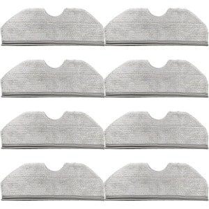 8 stuks Dweilpad - geschikt voor Narwal Freo X Plus robotstofzuiger - wasbare - herbruikbare - microvezel - vervangend onderdeel