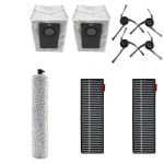 9 stuks robotstofzuiger accessoires - Geschikt voor UWANT U300 & U300 MAX - Onderdelen - voor robotstofzuiger - Vervangingsonderdelen
