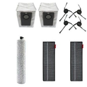 9 stuks robotstofzuiger accessoires - Geschikt voor UWANT U300 & U300 MAX - Onderdelen - voor robotstofzuiger - Vervangingsonderdelen