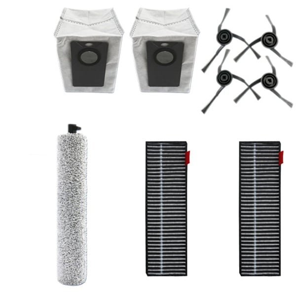 9 stuks robotstofzuiger accessoires - Geschikt voor UWANT U300 & U300 MAX - Onderdelen - voor robotstofzuiger - Vervangingsonderdelen