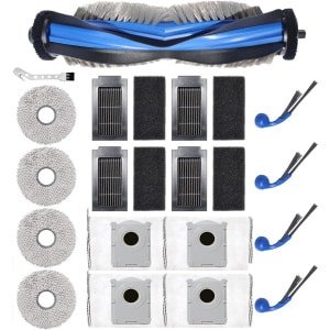 Accessoire-vervanging - 18 stuks - geschikt voor Ecovacs Deebot T30C Omni - T30C - T50S - N50 robotstofzuiger