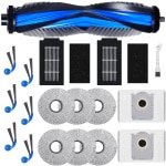Accessoireset 18 stuks - geschikt voor Ecovacs Deebot T30C Omni - T30C - T50S - N50 robotstofzuiger