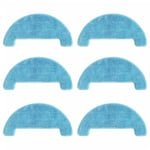 Dweildoeken - 6 stuks - Geschikt voor ILIFE A4/A4S/A40 Robotstofzuiger - Reserveonderdelen