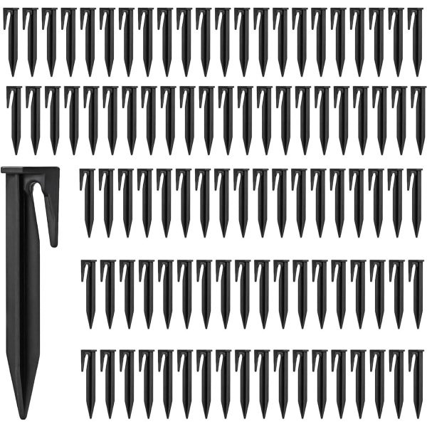 Ground Nails - 100 Stuks - Grondpinnen - Haringen voor Buiten - Voor Robotgrasmaaier - Tent - Groentetuin - Schuur