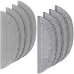 Namajunas - Dweildoeken Geschikt voor Roborock S8 / S8 MaxV Ultra / S8 Max Ultra / G20s robotstofzuiger - Met Dubbele sonische vibratiemodules - Stofzuigeraccessoires voor dweilen - Wasbaar en Herbruikbaar - 8 Stuks - Perfecte Pasvorm