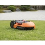 Robotgrasmaaier Landroid WR167E - Floating Mower - 700 m² - WiFi & Bluetooth App-bediening - Inclusief Robotgarage - Randmaaien - Automatisch