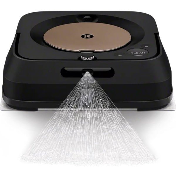 iRobot Braava Jet M6 - Dweil Robot - Zwart - M6132 - Dweilrobot - Met App - Spraakassistent - Goole & Alexa - Smartmapping