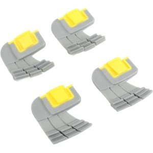 Allecto - Cyclonische schrobborstel voor Zwembadrobot - Sterke slijtvaste vervanging - Set van 4 - Geschikt voor MX8 Mx6 - Snel reinigen - R0714400