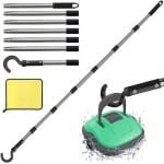 Haak voor zwembadrobot met telescoopstang - 255 cm - Accessoire voor zwembadreiniging