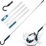 Telescoopstang met Haak voor Zwembadrobot en Reiniging - 152 cm Verstelbaar Aluminium