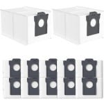 Verpakking van 12 stofzuigerzakken - Compatibel met accessoires voor de Dreame X30/X30 Pro/S10 robotstofzuiger - Non-woven zakken - Stofzuigerzakken met grote capaciteit