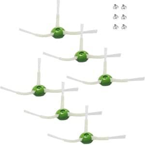 Zijborstelvervanging voor Robotstofzuigers - 6-Pack, Perfecte Pasvorm en Duurzaam