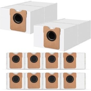 10 Stuks stofzakken geschikt voor Eufy Omni C20, C10 robotstofzuigers - Stofzuigerzakken - vervangende accessoires met grote capaciteit