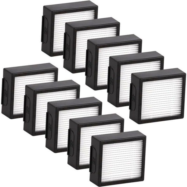 (10 stuks) Vervangend HEPA-filter Geschikt voor Combo J7+, compatibel Geschikt voor HEPA-filteraccessoires Geschikt voor iRobot Roomba Combo J7+/ Combo J9+ robotstofzuiger