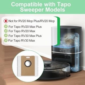 12 Stofzakken Vervangend voor Robotstofzuiger Modellen