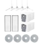 12-delige accessoire set Geschikt voor Roborock Q Revo/P10 robotstofzuiger, vervangingsonderdelen Geschikt voor 4 doeken + 2 stofzakken + 4 zijborstels + 2 filters, accessoiresets Geschikt voor stofzuigers, accessoires (4 beoordelingen)