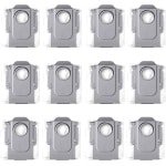12 stuks vervangende stofzakken geschikt voor de Roborock Qrevo Curve/P20 Pro robotstofzuiger