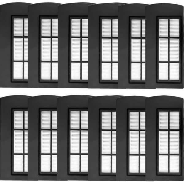 12x Filter Geschikt voor Eufy Clean X9 Pro Robotstofzuiger - Vervangende filters voor Optimale Prestaties