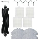 13 stuks robotstofzuiger accessoires - Geschikt voor Eufy G50 Hybrid (SES) - L60 Hybrid (SES) - L60 - L60 SES - L50 - L50 SES - Onderdelen - voor robotstofzuiger - met reinigingsborstel - Vervangingsonderdelen