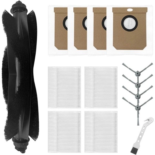 14 stuks Accessoireset - Geschikt voor Eufy G50 - G50 Hybrid - L60 - L60 SES - L60 Hybrid - L60 Hybrid SES - L50 - L50 Ses - Onderdelen - voor robotstofzuiger - Vervangingsonderdelen
