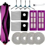 14 vervangingsonderdelen geschikt voor de Eureka J15 Pro Ultra robotstofzuiger