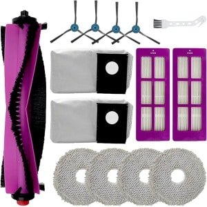 14 vervangingsonderdelen geschikt voor de Eureka J15 Pro Ultra robotstofzuiger