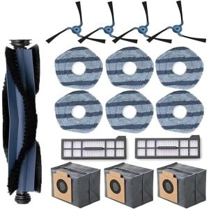 16-delige vervangingsonderdelenset geschikt voor de eufy X10 Pro Omni robotstofzuiger (wasbaar)