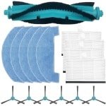 16 stuks Vervangstukken - geschikt voor Conga 2499 Ultra Home Advanced Conga 2499 Ultra X-Treme Robotstofzuiger - Accessoireset - Vervangende Stofzuigerzakken - stofzuigerzakken - accessoires