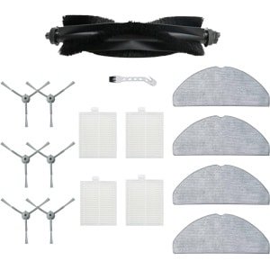 16 stuks robotstofzuiger accessoires - Geschikt voor Eufy G50 Hybrid (SES) - L60 Hybrid (SES) - L60 - L60 SES - L50 - L50 SES - Onderdelen - voor robotstofzuiger - met reinigingsborstel - Vervangingsonderdelen