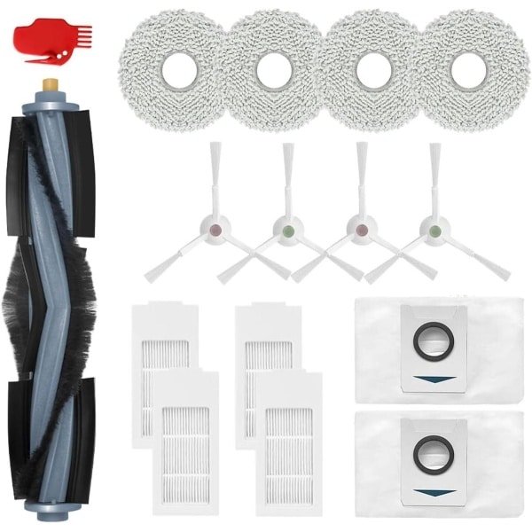 16 vervangende onderdelen geschikt voor de Yeedi KK robotstofzuiger