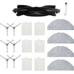 18 stuks robotstofzuiger accessoires - Geschikt voor Eufy G50 Hybrid (SES) - L60 Hybrid (SES) - L60 - L60 SES - L50 - L50 SES - Onderdelen - voor robotstofzuiger - met reinigingsborstel - Vervangingsonderdelen