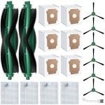 19 Vervangende accessoireset geschikt voor iRobot Roomba 104 Vac robotstofzuiger