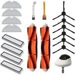 19-delige set accessoires en vervangingsonderdelen geschikt voor de Xiaomi Dreame D9 robotstofzuiger