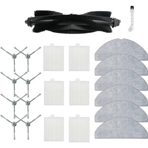 22 stuks robotstofzuiger accessoires - Geschikt voor Eufy G50 Hybrid (SES) - L60 Hybrid (SES) - L60 - L60 SES - L50 - L50 SES - Onderdelen - voor robotstofzuiger - met reinigingsborstel - Vervangingsonderdelen