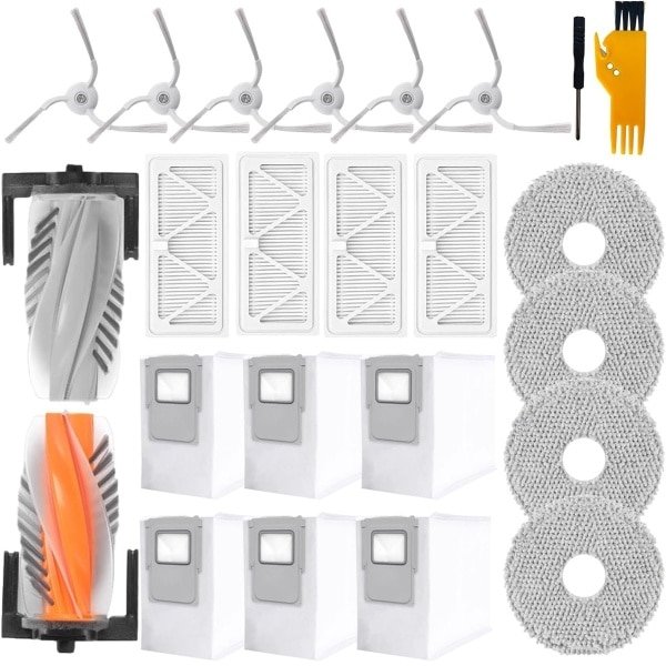 23-delige accessoirekit geschikt voor DJI ROMO S/ROMO A/ROMO P robotstofzuiger.