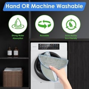 4 stucks vervangende dweilpads - compatibel met iRobot Roomba stofzuiger 2 Essential - zuig- en dweilrobot-combi, Y0140 - Y0110 - Q011 - Q0120 - Roomba 105 Combo - wisserdoeken